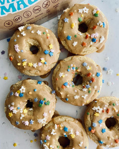 Star Spangled Magic Protein Donuts