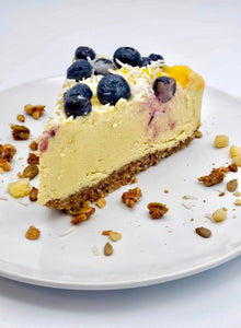 Raw Vegan Mango Cheesecake