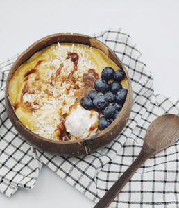 Caramel Pumpkin Cashew Smoothie Bowl