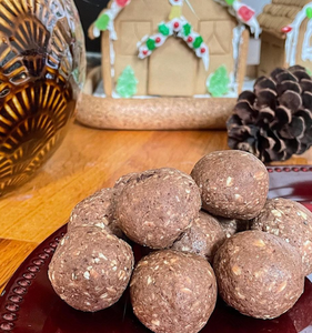 Peppermint Chocolate Magic Balls