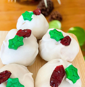 White Chocolate Cranberry Balls