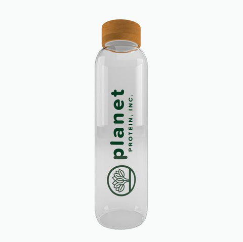 FREE Bamboo Glass Zero Waste Bottle (550ml)